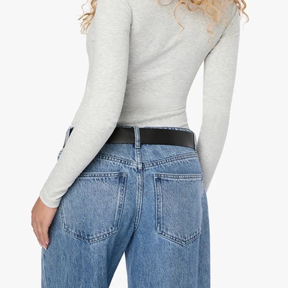 WeWoreWhat Gray Long Sleeve Bodysuit - Picture 2 of 5